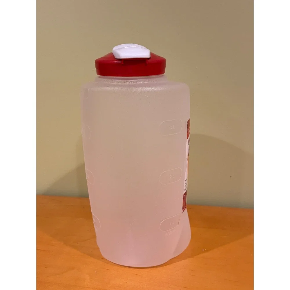 Rubbermaid MixerMate 1 Gal 3.8L Pitcher Red Lid 7E60 Made in USA New